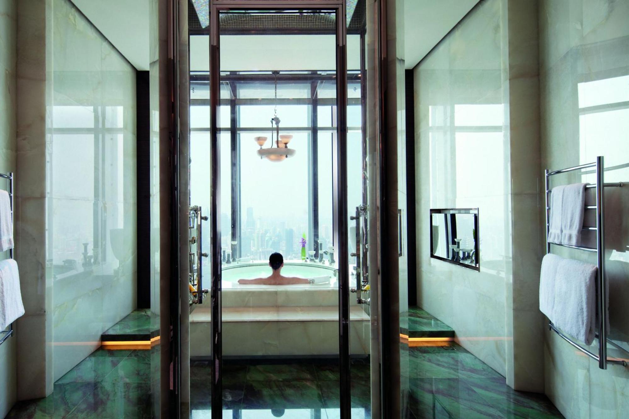 The Ritz-Carlton Shanghai, Pudong Exterior foto